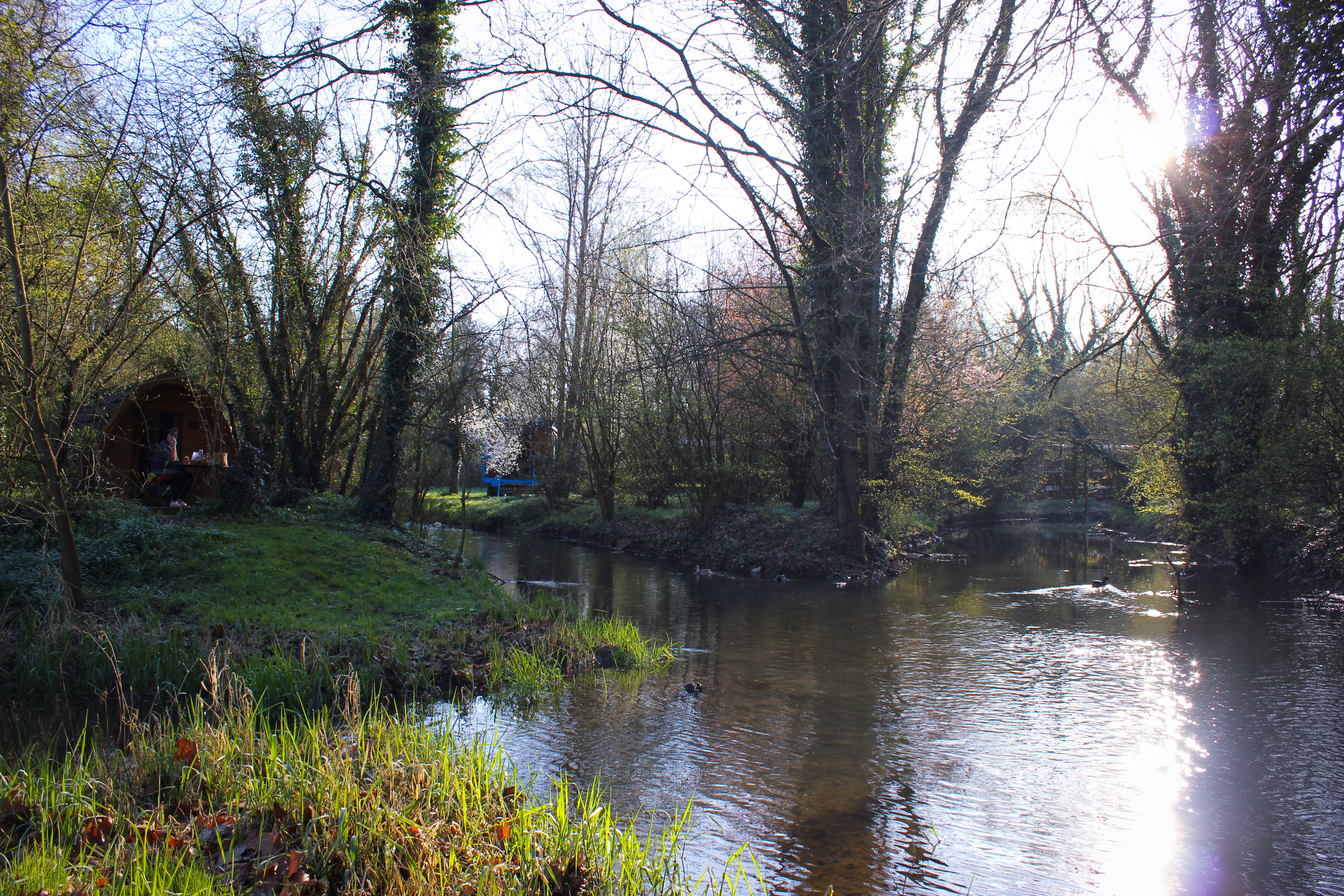 Image de la rivière de la maison de l'Omignon