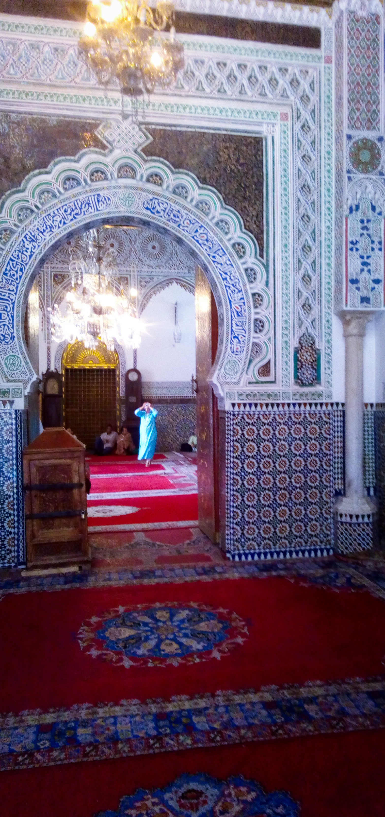 L'intérieur de la mosquée QARAOUIYINE: